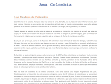 Tablet Screenshot of amacolombia.com